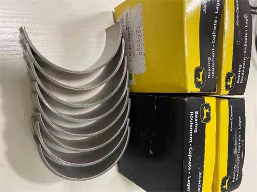 強鹿發動機6059柴油機主曲軸瓦軸承止推片RE57279John Deere挖掘機配件銷售